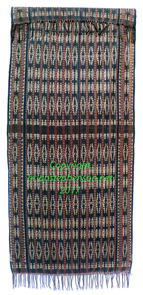 Savu warp ikat mans shoulder cloth (Hii Wo Hepi)