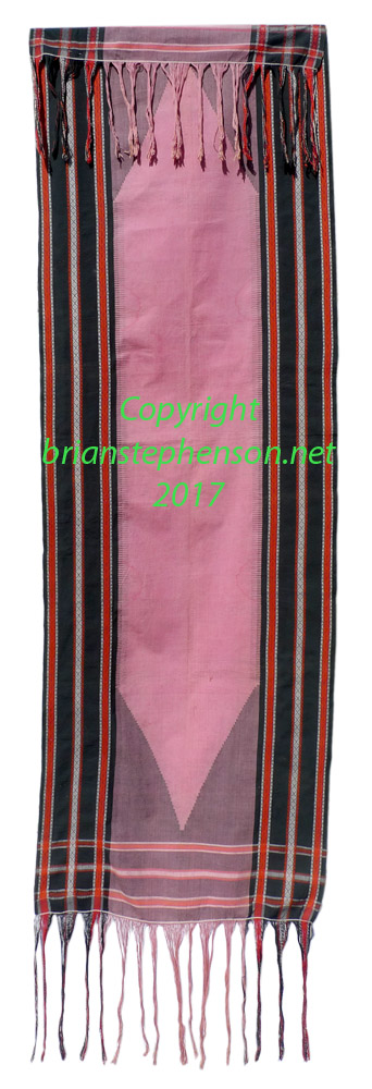 Sumbawa warp ikat mans waist or shoulder cloth (Salampe)
